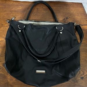Steve Madden black crossbody bag.